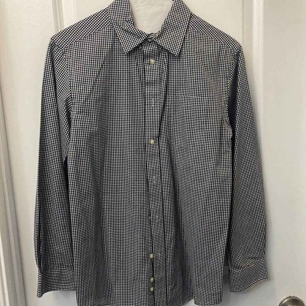 Cat & Jack boys button down long sleeve shirt.